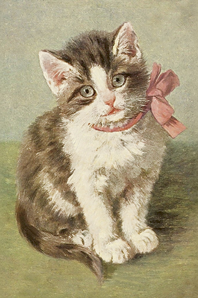 Vintage vykort, 10x15 cm. 